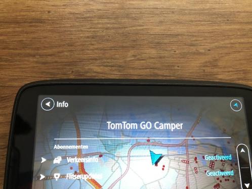 Tomtom GO Camper Wifi World 6quot  Lifemaps-TrafficsFile-Flits