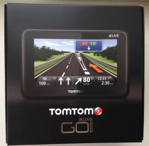 TOMTOM GO LIVE 1000 met bluetooth voor handsfree bellen