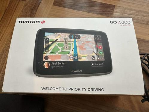 TomTom GO5200 Wi-Fi incl ingebouwde Sim (realtime traffic)
