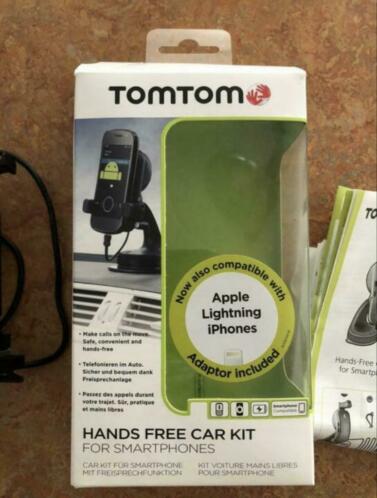 Tomtom hands free car kit for smartphones