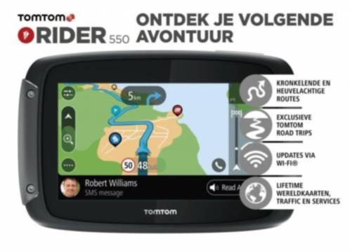 TomTom Rider 550 Premium Pack - Motornavigatie - 2 Jr Gar