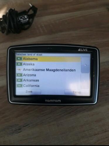 Tomtom tom tom xl amerika canada usa recente kaarten 2018