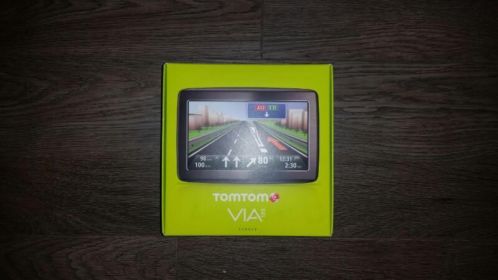 Tomtom Via 125 samen met Tomtom originele beschermhoes