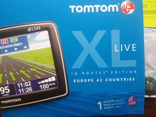 tomtom xl live europa navigatie