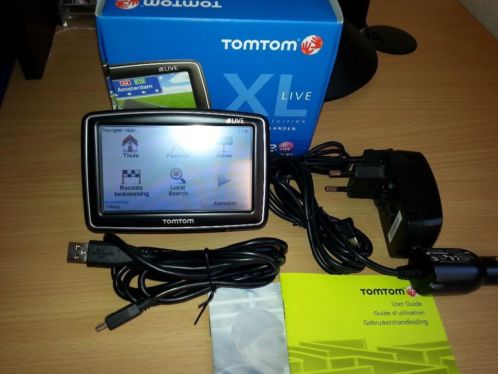 Tomtom XL liveIQ edition nieuwste kaart Europa nov 2014