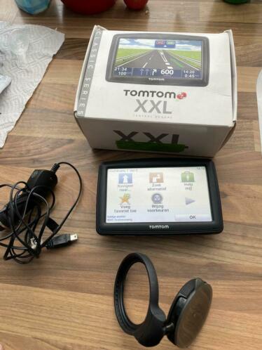 Tomtom XXL nieuwste west europakaart 2021 incl flitsers