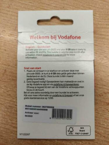 Top 06 nummer vodafone 6gb 06-27-55-00-08