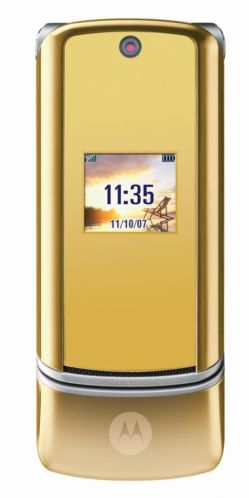 -TOP AANBIEDING- Motorola KRZR K1 Gold Simlock vrij