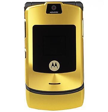 -TOP AANBIEDING- Motorola RAZR V3i Gold Simlock vrij