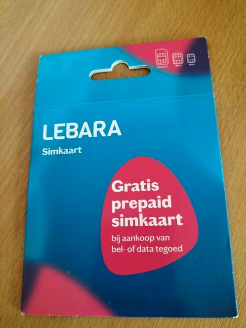 Top Makkelijk nummer Lebara prepaid simkaart 0610000675