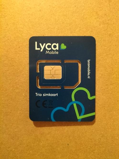 Top Makkelijk nummer Lyca 0687887844 prepaid simkaart.