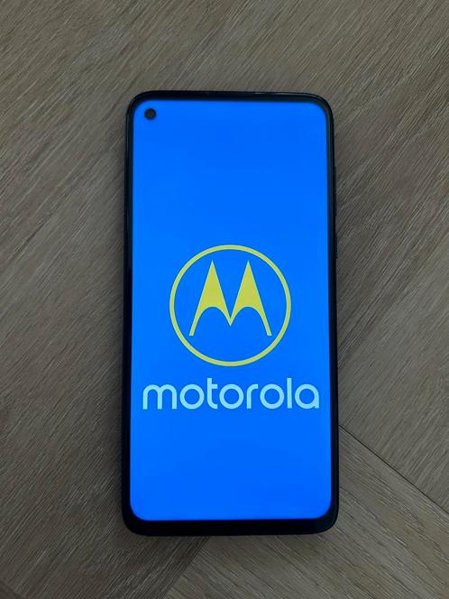 TOP Motorola MOTO G8 POWER 6,5 inch donkerblauw met hoes