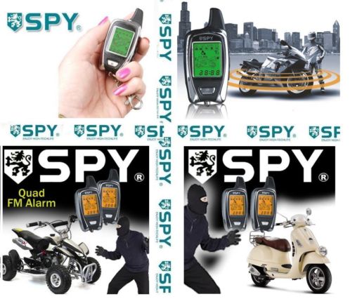Topadvertentie SPY Motor Alarmsysteem FM 5000 GPS-Trackers.