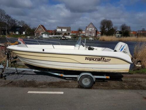 Topcraft 440 with fourstroke engine and sundeck