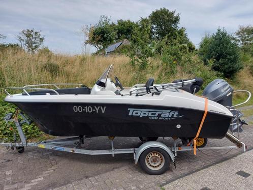 TopCraft 480 sport met 40 PK Yamaha