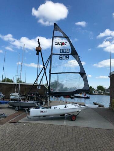 Topper Topaz Race, met Kalf combitrailer maxi,