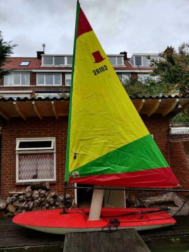 Topper zeilboot met toebehoren