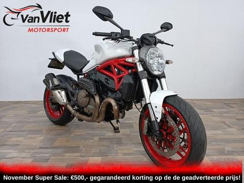 Topstaat. Ducati Monster 821 Mat wit. bj 2015 M821