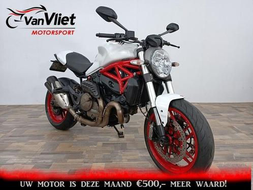 Topstaat. Ducati Monster 821 Mat wit. bj 2015 M821