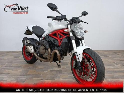 Topstaat. Ducati Monster 821 Mat wit. bj 2015 M821