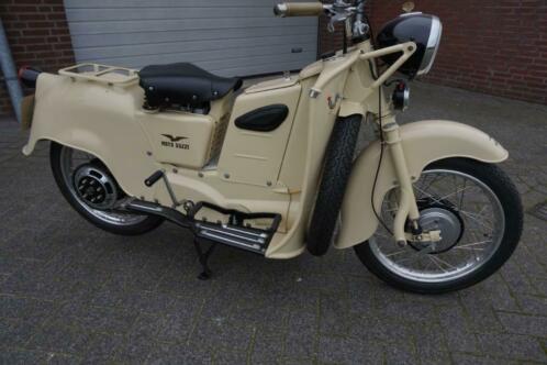 Topstaat Moto Guzzi Galetto BJ 1958 op NL kenteken