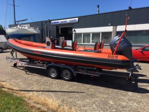 TORNADO RIB 730 OFFSHORE YAMAHA F150 Nieuwstaat.