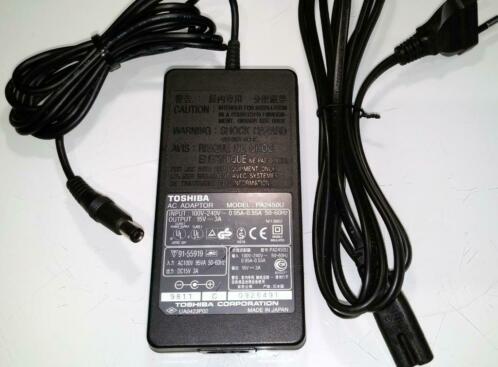 Toshiba AC Adapter PA2450U 15V 3A 45W Satellite Pro Portege