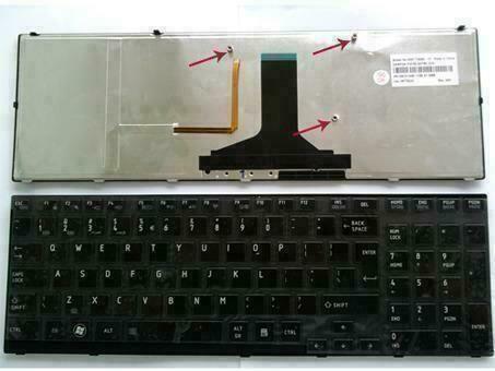 Toshiba satellite toetsenbord A660, A660D a665 a665d backli