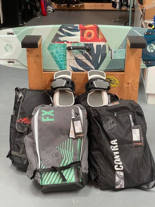 Tot -70 Cabrinha kites, boards, barren en bindings