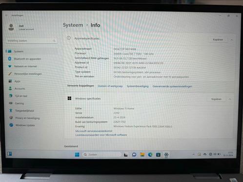 Touchscreen Dell laptop