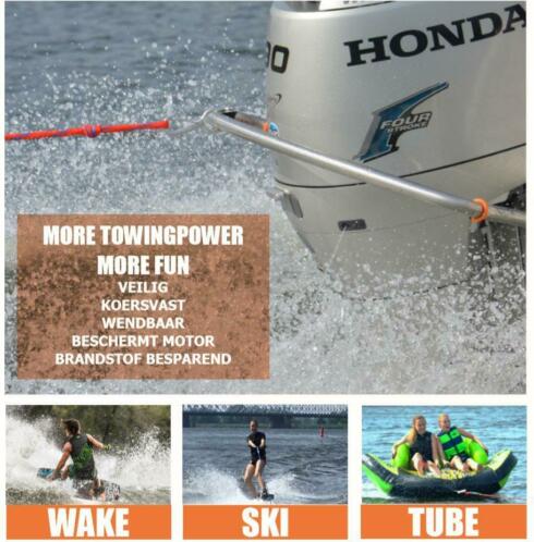 TowForceOne Skibeugel voor Waterski, wakeboard en funtube