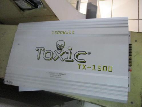 Toxic TX-1500 Auto Versterker 2 Kanalen