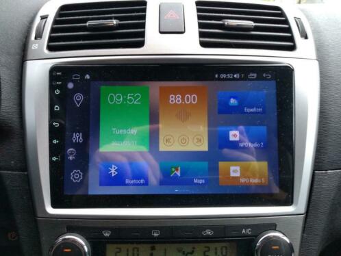 Toyota Avensis navigatie audio set. Voor bouwjaar 2005-2011