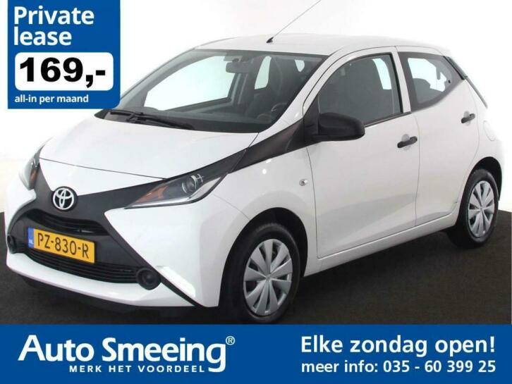 Toyota Aygo 1.0 VVT-i x 19.000KM Elke Zondag Open