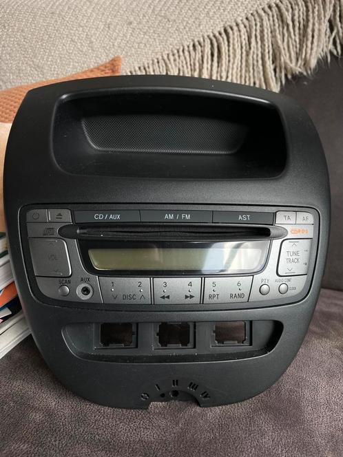Toyota Aygo auto radio.