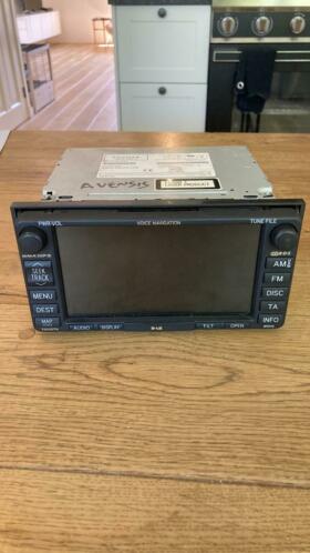 Toyota B9010 navigatiesysteem, radio. Incl dvd 2018 update