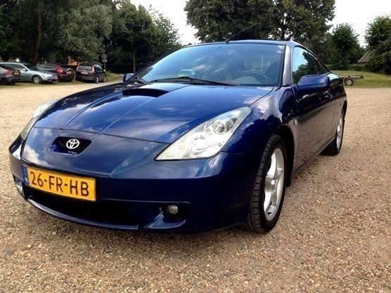 Toyota Celica 1.8 16V Vvti 2000 Blauw, leer, climate control