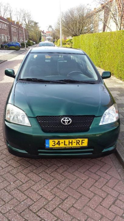 Toyota Corolla 1.4 Vvt-i 3DR Linea Terra 2003 Groen Airco