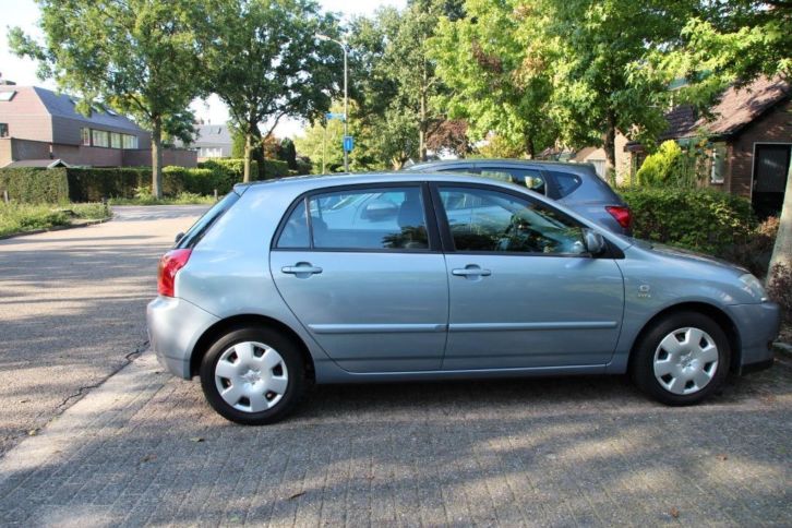 Toyota Corolla 1.6 VVT-I 5DR Linea SOL 2003 Blauw Automaat