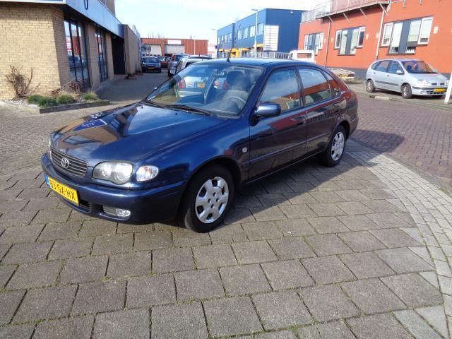 Toyota Corolla 1.6 VVT-i Sol 2001 Airco Blauwmetalic Elektri