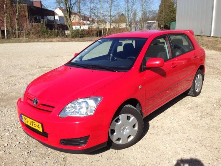 Toyota Corolla Linea Sol 2007 Rood