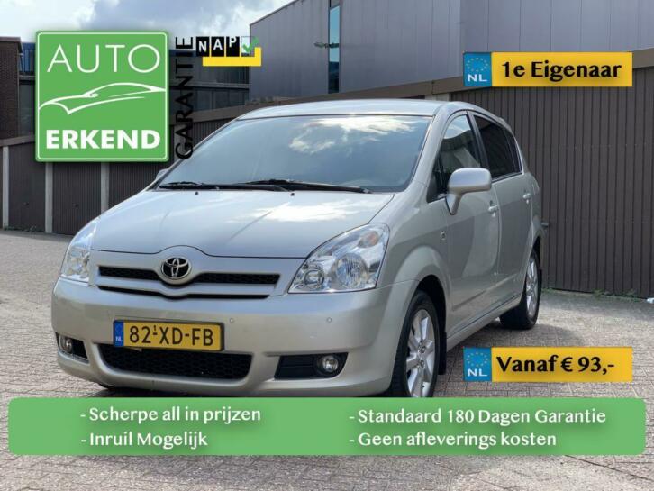 Toyota Corolla Verso 1.8 Vvt-i 5P 2007 Garantie  Mogelijk