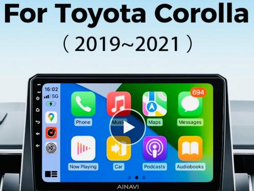 Toyota Corrola Android Carplay autoradio nieuw.