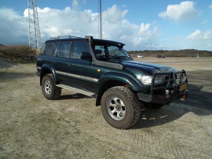 Toyota Landcruiser HDJ80 4.2 TD AUT 1993 met sperren 