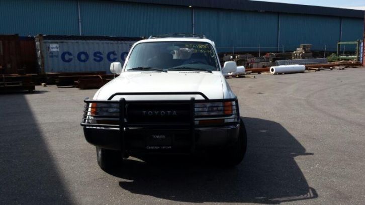 Toyota LandCruiser WIT 4x4 4.5 24V VX Aut. 7 pers leer 