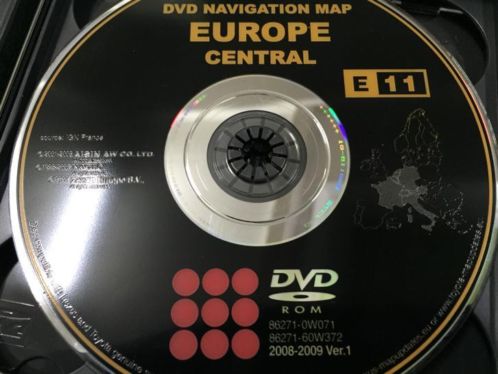 Toyota navigatie dvd039s Europa 