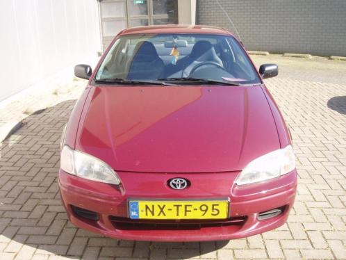 Toyota Paseo GT 1.5 I 1996 rood (word in geheel verkocht )