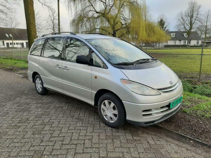 Toyota Previa 2.4 Vvt-i Linea Luna 2000 Grijs 7 persoons