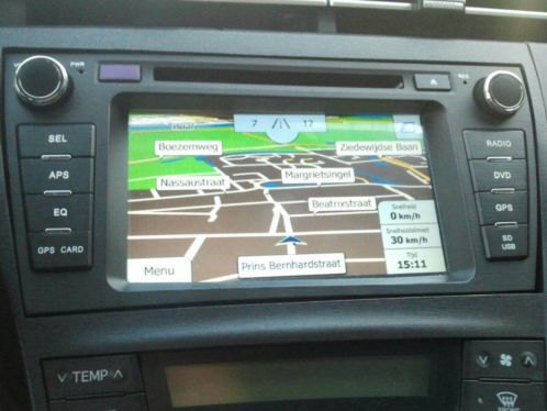 Toyota Prius 2010 radio navigatie