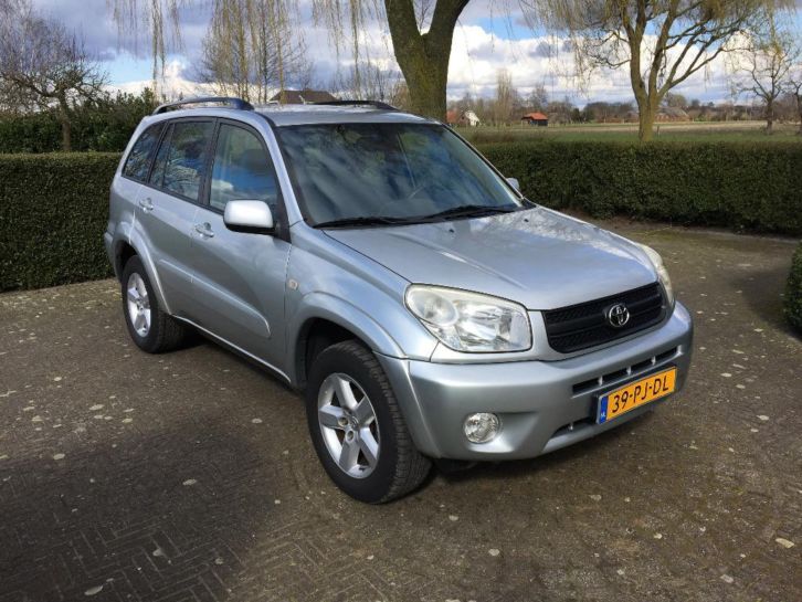 Toyota RAV4 2.0 4WD 5DR 2004  AUT-ECC-TREKHAAK-NAVI-LEDER